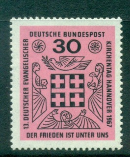 Germany-1967-German-Protestants-MUH-lot59895