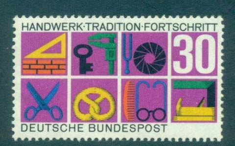 Germany-1968-Crafts-MUH-lot59907