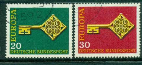 Germany-1968-Europa-FU-lot22508