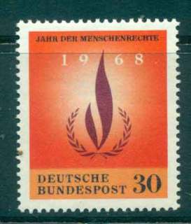 Germany-1968-Human-Rights-MUH-lot44071