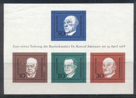 Germany-1968-Konrad-Adenauer-MS-MUH