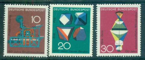 Germany-1968-Science-technology-MUH-lot59905