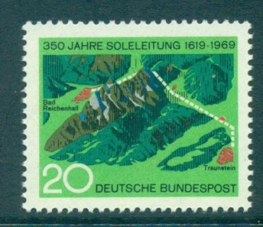 Germany-1969-Brine-Pipe-Line-MUH-lot59953