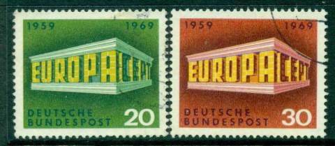 Germany-1969-Europa-FU-lot22521