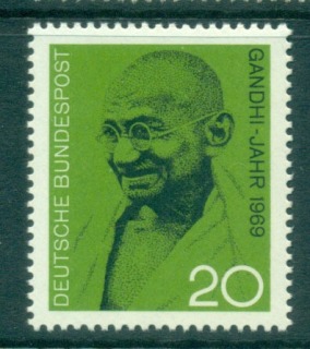 Germany-1969-Mahatma-Gandhi-MUH-lot59957