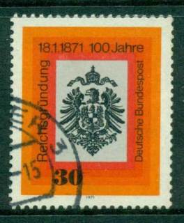 Germany-1971-Centenary-of-German-Empire-FU-lot22536