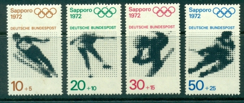 Germany-1971-Sapporo-Olympics-MUH-Lot29346