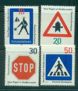 Germany-1971-Traffic-Safety-1-MLH-lot44127