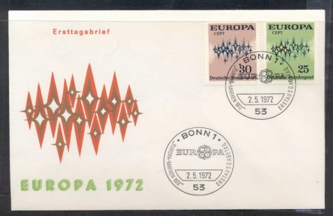 Germany-1972-Europa-Sparkles-FDC