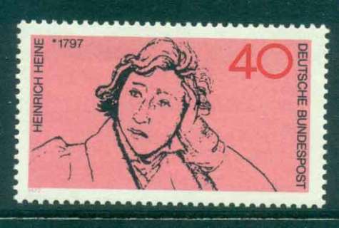 Germany-1972-Heinrich-Heine-MUH-lot44167