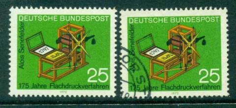 Germany-1972-Lithography-MHUFU-lot22566