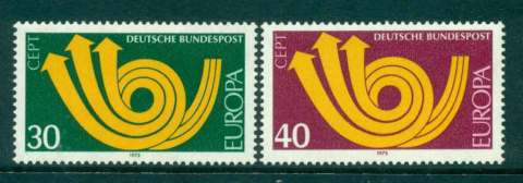 Germany-1973-Europa-MLH-lot44190