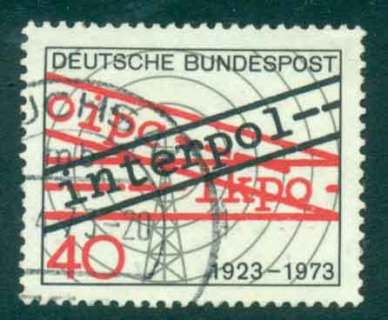 Germany-1973-INTERPOL-FU-lot44179