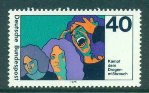 Germany-1975-Anti-Drugs-MUH-lot44251