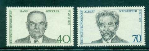 Germany-1975-Buckler-Schweitzer-MUH-lot44233