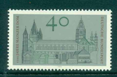 Germany-1975-Mainz-Cathederal-MUH-lot44247