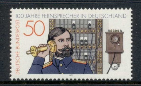 Germany-1976-Telephone-Centenary