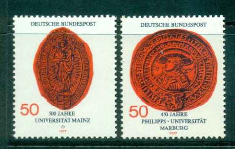 Germany-1977-Manz-Marburg-University-MUH-lot44302