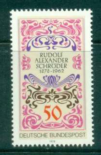 Germany-1978-Alexander-Schroder-MUH-lot44312