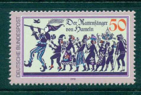 Germany-1978-Pied-Piper-of-Hamelin-MUH-lot44319