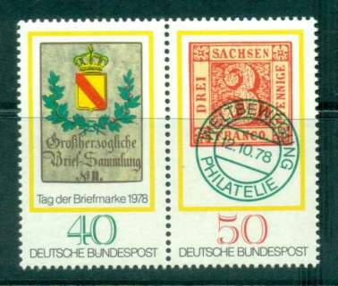 Germany-1978-Stamp-day-pr-MUH-lot44331