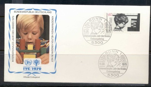 Germany-1979-IYC-International-year-of-the-Child-FDC