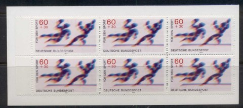 Germany-1979-Welfare-Sport-60pf-booklet-MUH