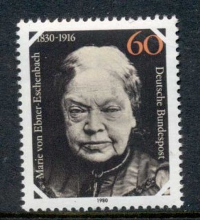 Germany-1980-Marie-von-Ebner-Eschenbach-MUH