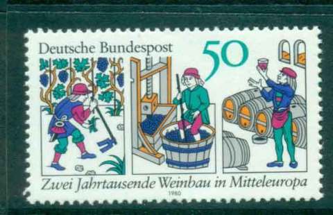 Germany-1980-Wine-Production-MUH-lot44377