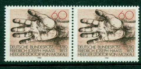 Germany-1980-helping-Hand-pair-MUH-lot22663