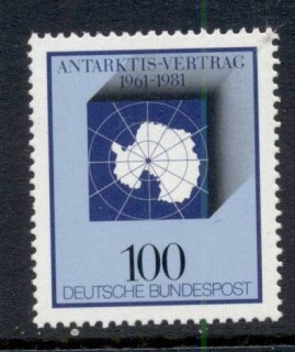 Germany-1981-Antarctic-Treaty-MUH