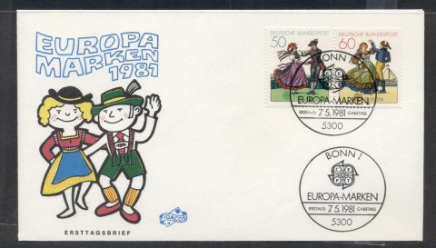 Germany-1981-Europa-Folklore-FDC