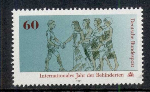 Germany-1981-International-year-of-the-Disabled-MUH