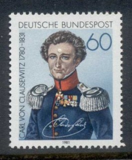 Germany-1981-Karl-von-Clausewitz-MUH