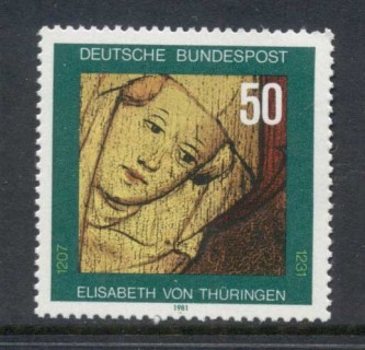 Germany-1981-St-Elizabeth-of-Thuringa-MUH