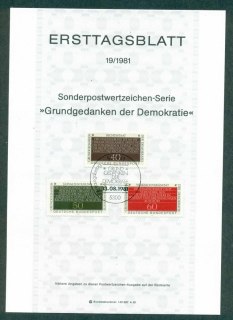 Germany-1981-Statement-of-Freedom-Democracy-Ersttagsblatt-FDI-lot32217