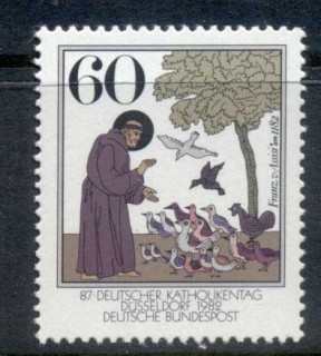 Germany-1982-St-Francis-of-Assisi-MUH