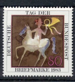 Germany-1983-Stamp-Day-MUH