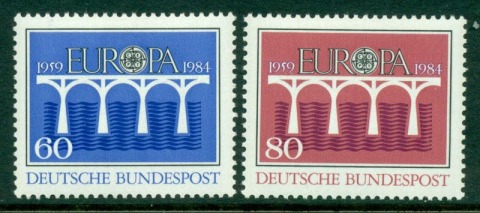 Germany-1984-Europa-MUH-Lot15625