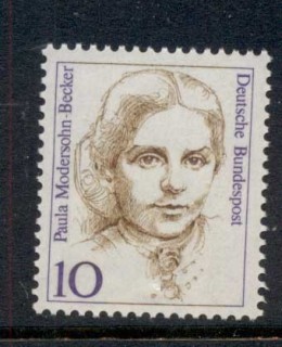 Germany-1986-91-Famous-Women-10pf-MUH