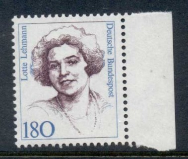 Germany-1986-91-Famous-Women-180pf-MUH