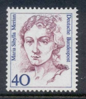 Germany-1986-91-Famous-Women-40pf-MUH