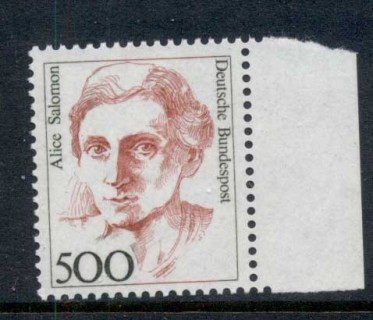 Germany-1986-91-Famous-Women-500pf-MUH