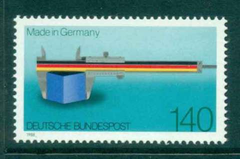 Germany-1988-Vernier-Scale-MUH-lot44450