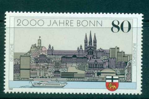 Germany-1989-Bonn-Bimillenium-MUH-lot44457