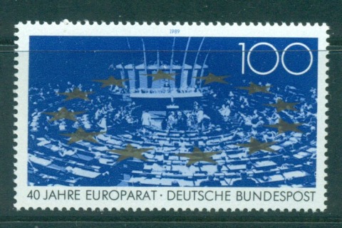 Germany-1989-Council-of-Europe-MUH-lot58529