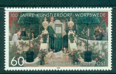 Germany-1989-Worpswede-Artists-Village-MUH-lot44422