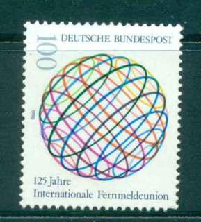 Germany-1990-Telecomunication-Union-MUH-lot44395