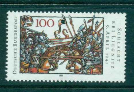 Germany-1991-Battle-of-Legnica-MUH-lot44476