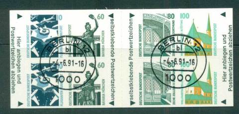 Germany-1991-Booklet-pane-PS-2ea-10